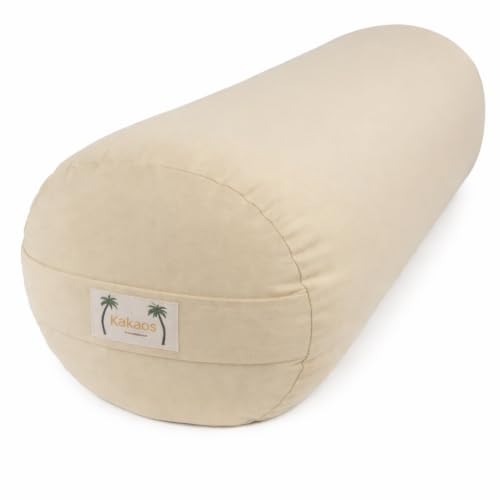 Kakaos Studio Round Yoga Bolster - color: Natural