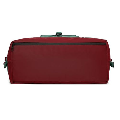 SUNNY BIRD Duffel with Utility Pouch, 40L Weekender Overnight Bag with Shoe Compartment for Travel and Sports (Greenboho) - color: Greenboho