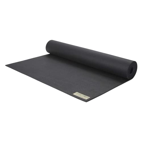 JADE YOGA - Harmony 요가 매트 - 자세를 잡을 수 있도록 안전한 그립을 제공하도록 설계된 요가 매트 - color: 블랙.