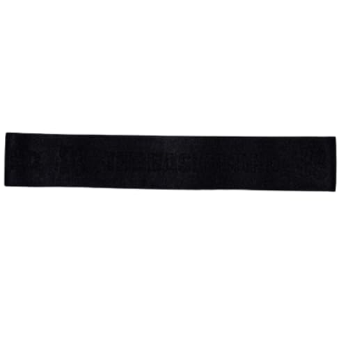 THE BASIC BAND Seamless Layering & Cropping Band for Women | Elastic Waistband with Hook & Eye Closure - color: Black, size: Small-Medium