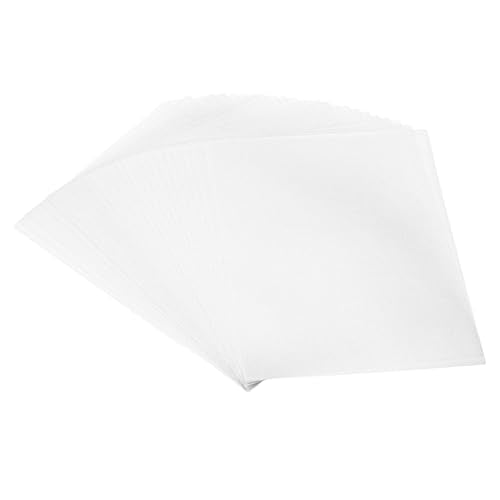 PATIKIL 100 Sheets Vellum Paper 4x6 Silver Tone | Vellum Paper Printable Translucent Paper 100GSM for Invitations Printing - color: Silver Tone