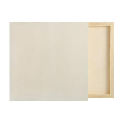 MECCANIXITY 6 Pack Wood Canvas Boards, 12x12 Inch Art Canvases Square Unfinished Wood Panel for Painting, Crafts, DIY Projects, Pouring Art - size: 12x12 Inch