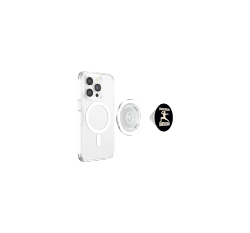 Shotasana Advanced Yoga Pose Drinking Humor PopSockets PopGrip for MagSafe - style: Magnetic PopGrip