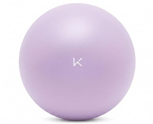 KEEP Exercise Ball Anti-Burst - Thickened Yoga Ball Pilates Ball for Physical Therapy, Fitness Ball for Workout, Core Strength and Physical Therapy - color: Smoky Purple, size: 25cm