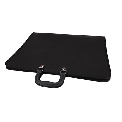 Artist's Loft Art Portfolio – Hard-Shell Zippered Portfolio with Carry Handles, Black, 17" x 22", 1 Pack
