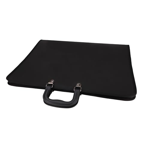Artist's Loft Art Portfolio – Hard-Shell Zippered Portfolio with Carry Handles, Black, 17" x 22", 1 Pack