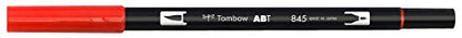 Tombow Dual Brush Pen, ABT, No. 845 (AB-T845) - color: 845 Carmine