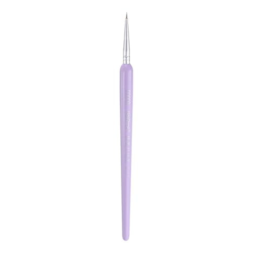 HARFINGTON Detail Paint Brushes 5mm Pointed Tip Nylon Hair Miniature Painting Brush for Watercolor Oil Acrylic Painting(00000#), Purple - color: Purple, size: 00000# 5mm