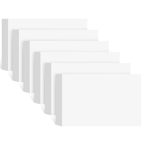 240 Count White Blank Index Cards 3x5 Inch Flash Cards Note Cards | 180gsm Heavy Weight FlashCards, Portable Note Taking for Students, College School Supplies - color: White-Blank, size: 3x5