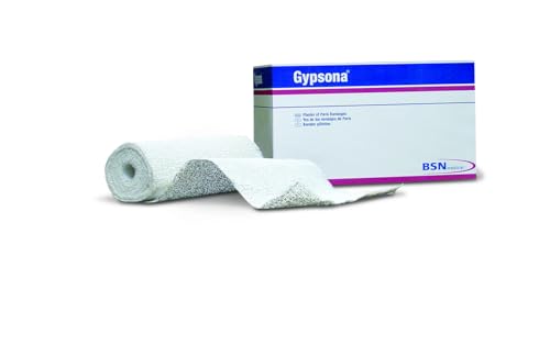 BSN 30-7363 Gypsona S Plaster Bandage, Extra Fast Setting, 3" Width, 3Yds Length, Pack of 12