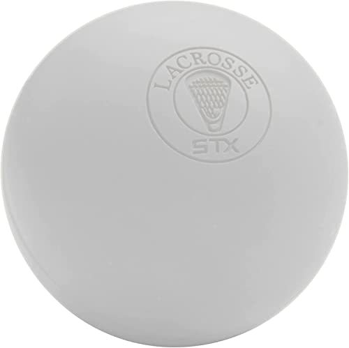 STX Official Lacrosse Balls - color: White, size: 6 Balls