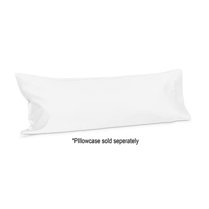 MyPillow Round, Neck and Cervical, Bolster Pillow, Made in USA, 6"x18", White