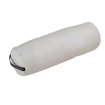 EARTHLITE Bolster Pillow Fluffy – Durable Massage Bolster, 100% PU Upholstery incl. Strap Handle/Professional Quality for Massage Tables/Back Pain Relief - color: Sterling