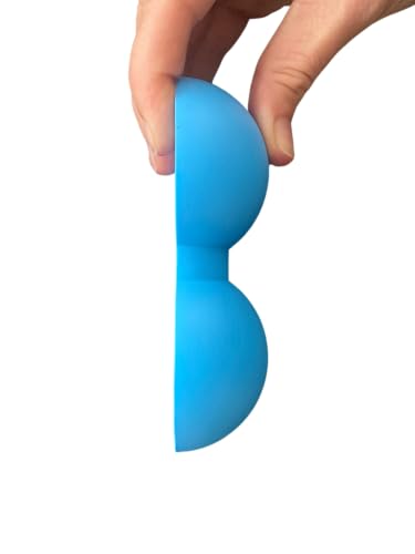 BAlign® Bowtie, Patented Half-Peanut Massage Ball, Back Pain Relief, Spine & Pelvic Alignment, Yoga Stretching & Mobility Aid, Myofascial Release & Trigger Point Therapy (Black) - color: Black