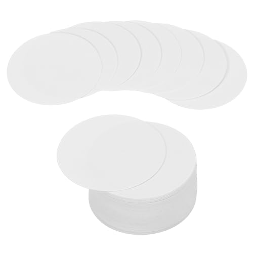 PATIKIL 60 Sheet Circle Card Stock, 2" Round Thick Cardstock, White | Cutouts Paper Coaster for Office Supplies DIY Craft Projects Classroom Printing Bulletin Board Decor Christmas - color: White, size: 2"