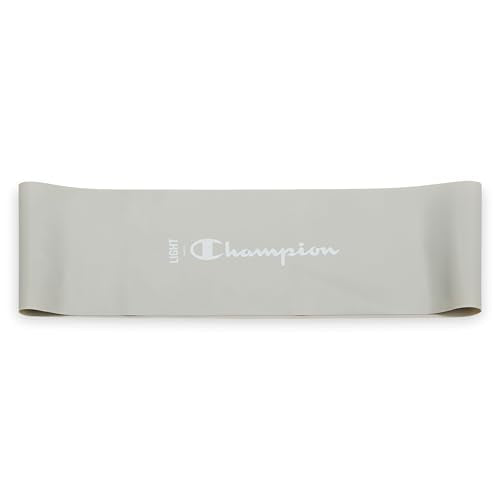Champion Loop Resistance Bands, 3-Pack (Grey/Red/Blue) | Rubber Loop Bands | Strength, Stretching & Full-Body Resistance Training | Light, Medium & Heavy Resistance Included