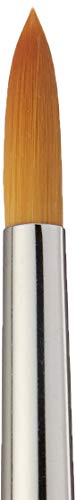 KingArt Original Gold 9040 Series, Premium Artist Brush, Golden TAKLON Round Stroke-Size: 12 - size: 12