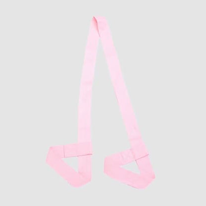Yoga Mat Carrier with Adjustable Thick Straps， Holds Large Mats, Can Be Used as Stretching Band, Black - color: Pink