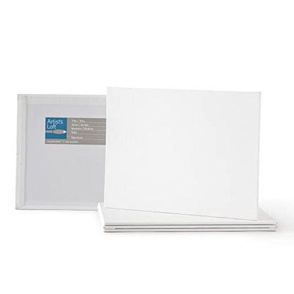 Artist's Loft Value Pack Canvas Panels, 6 Packs: 5 ct. (30 Total) Necessities - size: 6\ x 8\