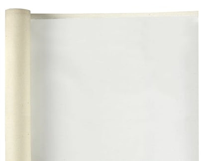 Creative Mark Spectrum Universal Unstretched Cotton Canvas Roll - 60" x 6 Yards 12 oz (14.5 oz Primed) Double Primed, Rich White Acid-Free Acrylic Priming, Canvas Rolls for Painting