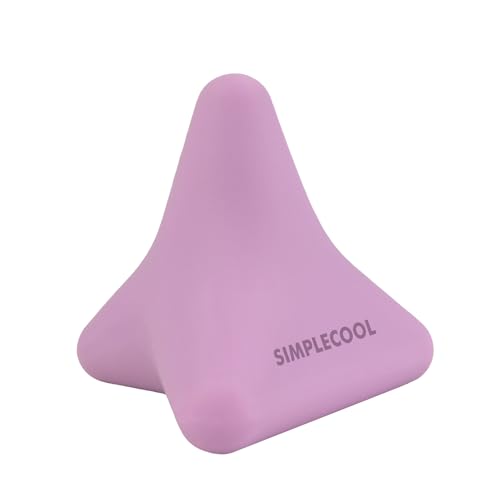 Manual Trigger Point Massage Tool Small Massager Ball 3″×2.6″ Purple - color: Purple
