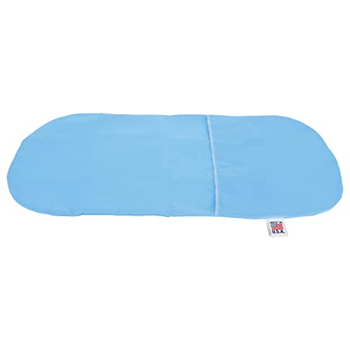 Premium Pillow Cover for Core Jackson Roll with Soft Washable Fabric, Blue - color: Blue