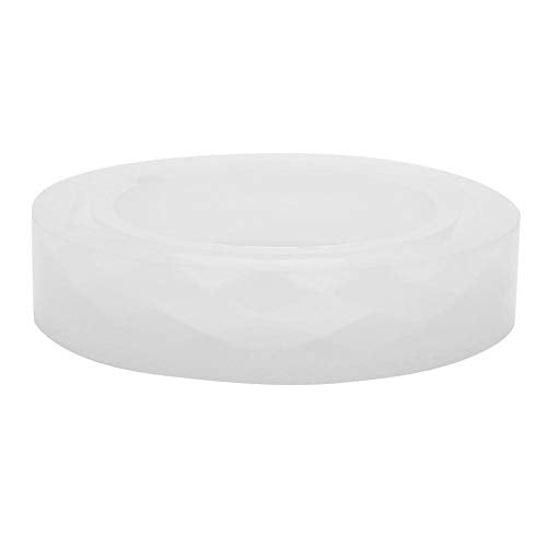 Bracelet Silicone Resin Molds, Clear Round Silicone Bangle Mold for Making DIY Crafts Supplies Polymer Clay Crafting