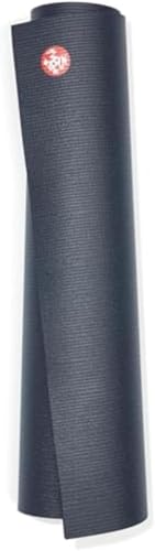Manduka PRO Yoga Mat - 6mm | Lifetime Durability | Hygienic Construction | Premium Studio Quality | Teacher Approved - color: Midnight, size: 71" x 26"