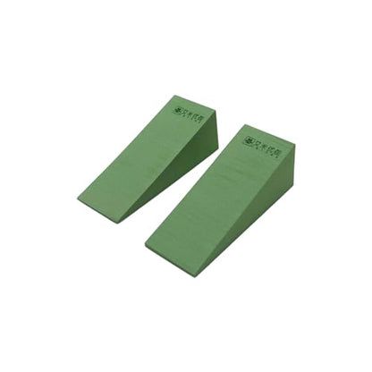2 Pieces Yoga Foam Wedge, EVA Wedge Block, Heel Stretcher Back Support, Slant Board Calf Stretcher