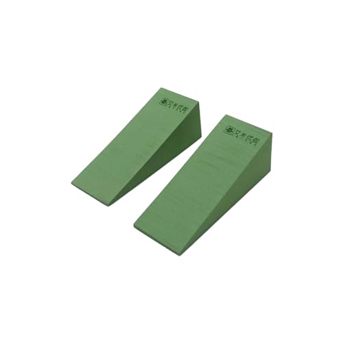 2 Pieces Yoga Foam Wedge, EVA Wedge Block, Heel Stretcher Back Support, Slant Board Calf Stretcher