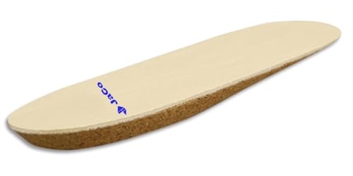 | Cork Heel Lift | Large 2 ½" Width | 3mm Height | Shoe Inserts | 4-Pack - size: Large, style: 3 MM