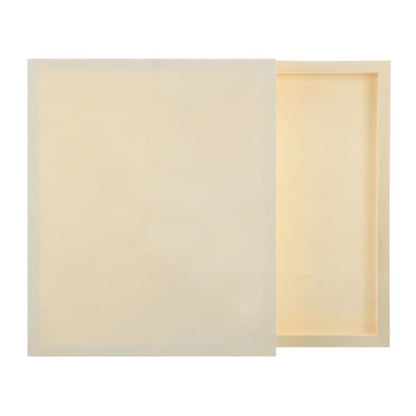 MECCANIXITY 6 Pack Wood Canvas Boards, 10x12 Inch Art Canvases Square Unfinished Wood Panel for Painting, Crafts, DIY Projects, Pouring Art - size: 10x12 Inch