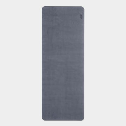 WeGym Yoga Mat, 4 mm Cushioned Non-Slip for Yoga, Pilates and Home Workouts - color: SU_Slate, style: Suede