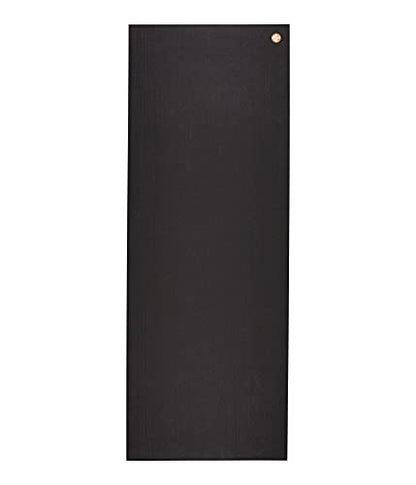 Manduka PRO Yoga Mat - 6mm | Lifetime Durability | Hygienic Construction | Premium Studio Quality | Teacher Approved - color: Black, size: 71" x 26"