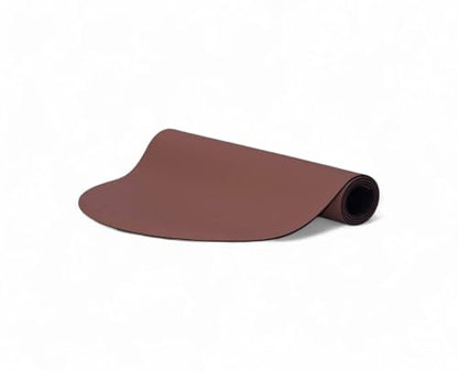 Non-Slip Anti-Roll 5mm Pilates, Yoga & Exercise Mat - color: Dusty Rose