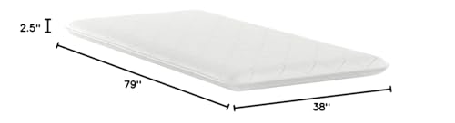 EMOOR Japanese Futon Mattress CLASSE Twin (39x79in) Made in Japan White, Foldable Floor Sleeping Bed Tatami Mat - color: White, size: Twin (39 x 79 in), style: Standard