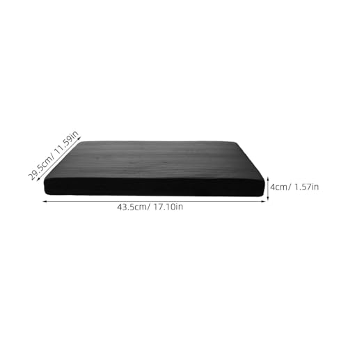 Mipcase Balance Yoga Mat Exercise Gymnastics Physical Therapy Balance Pad Workout Pilates Mat Balance Foam Pad - color: Black