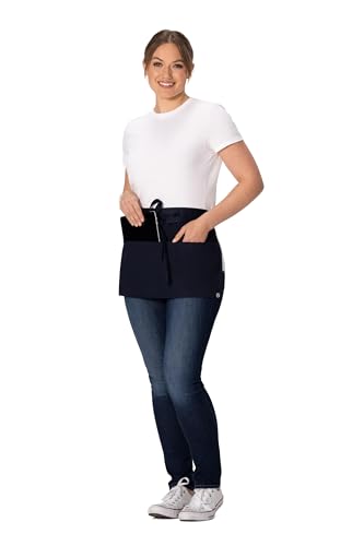 Chef Works Unisex Waitress Apron - color: Navy