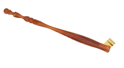 Gullor Oblique Calligraphy Dip Pen Nib Holder, Removable Nib Pen Handle Stand with 33 Nibs, Brown - color: Brown