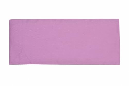 Wellrox Weighted Eye Pillow - Flaxseeds & Lavender Eye Pillow Weighted for Restorative Yoga, Meditation & Stress Relief (Lavender, Scented) - color: Lavender