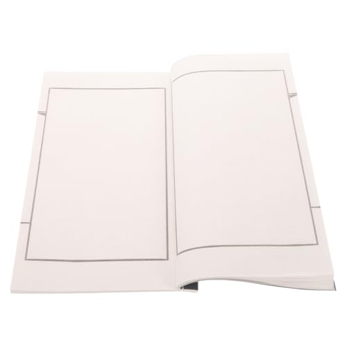 DIYEAH Calligraphy Paper Notebook for Chinese Writing 10.2 X 6.3 Inch Lightweight Foldable Paper with Slow Ink Penetration