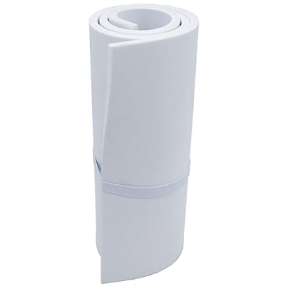 OISAKLD EVA Foam 2mm-10mm 13.7"×39" Craft Foam Sheet 74 kg/m³ Cosplay Foam for Craft Model Cosplay 10mm - color: White, size: 10mm -Thickness