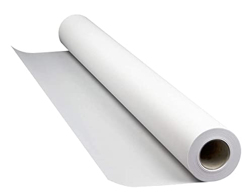 NARA Paper Roll for Alcohol Ink Painting | White | 40 inches x 5 Meter roll | 150 microns | 100% Stain-Free