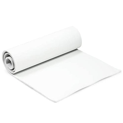 Bright Creations 5mm White EVA Foam Roll Sheet - 14 x 39" - 100 kg/m3 for Crafts & DIY Projects - Craft Foam - size: 5mm