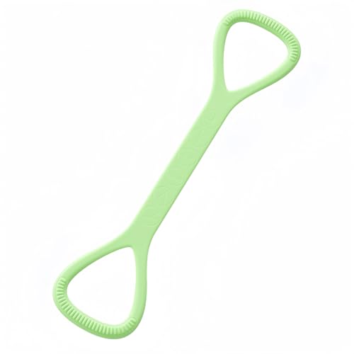 Figure 8 Resistance Band with Non-Slip Handles - color: 25LB Green