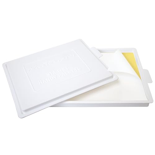 Masterson Sta-Wet Handy Palette Airtight Paint Palette Keeps Paint Fresh for Days, 8.5 by 7 Inches, Made in USA