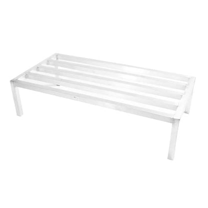 CenPro Commercial NSF Aluminum Dunnage Rack - 1,500 lb. Weight Capacity - 36"x20"x8" (28W-137) - size: 36x20x8"