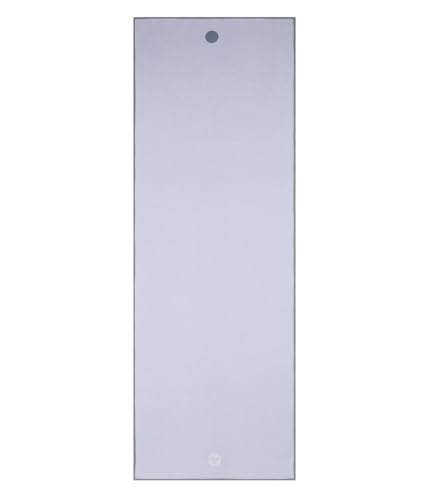 Manduka Yogitoes Hot Yoga Mat Towel - 71" | Moisture Activated Grip | Patented Silicone Nubs | Highly Absorbent, Durable & Easy Care | Made from Recycled Materials | 71 x 24 Inches | Lavender - color: Lavender, size: 71" x 24"