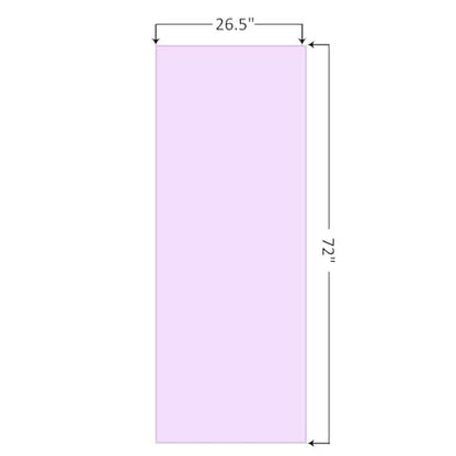 Eunzel Hot Yoga Towel Non Slip Yoga Mat Towel Non-Slip Sweat Absorbent Microfiber Towel for Hot Yoga, Pilates and Workout 72" x 26.5", Taro Purple - color: Taro Purple