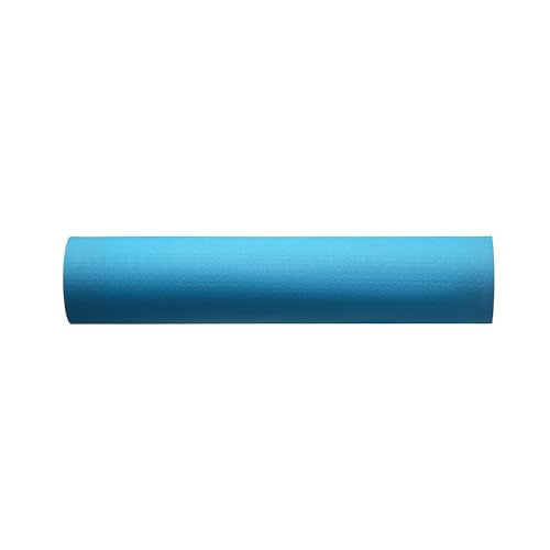 Amazon Basics 1/4 Inch Thick TPE Exercise Yoga Mat with Carrying Strap - color: Aqua